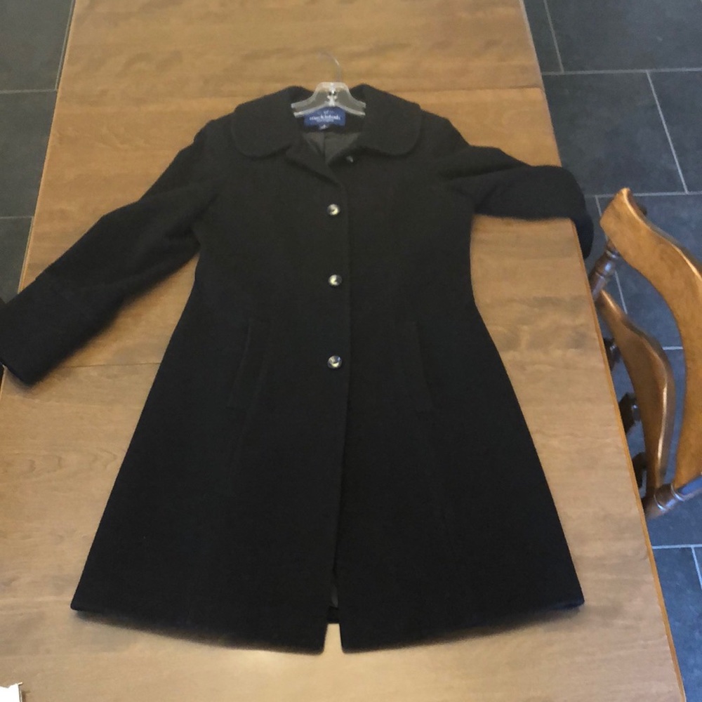 SOLD Black Wool Car Coat SOLD